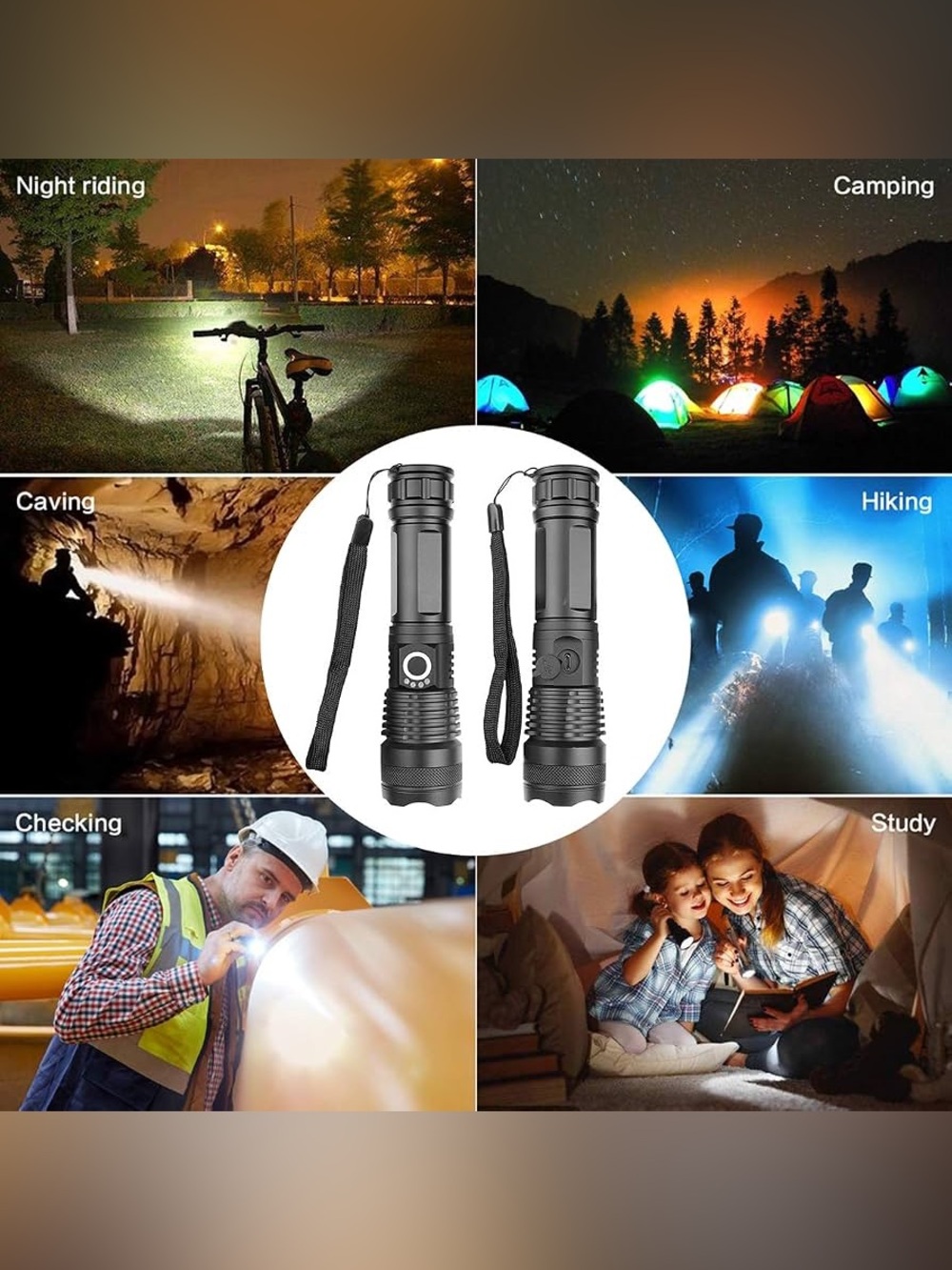 Aluminum alloy
Light source: P50 LED beads,
Power supply: External, compatible w